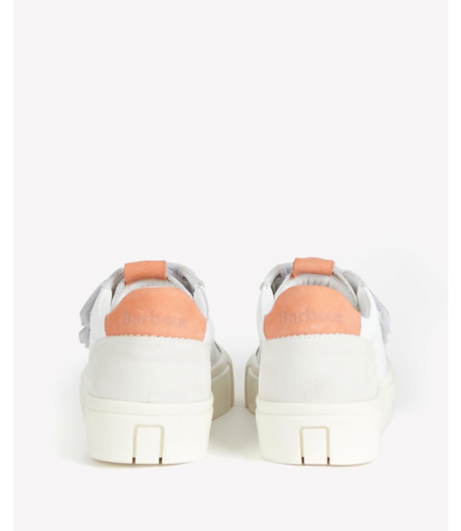Barbour - Georgie - Sneakers - Wit/Peach