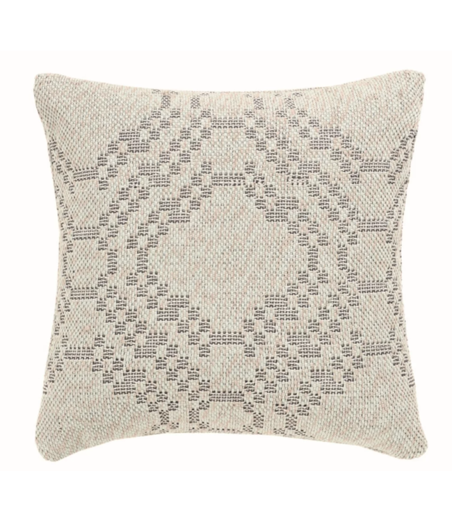 Baya Outdoor Kussen - Luna - Grey/Mint