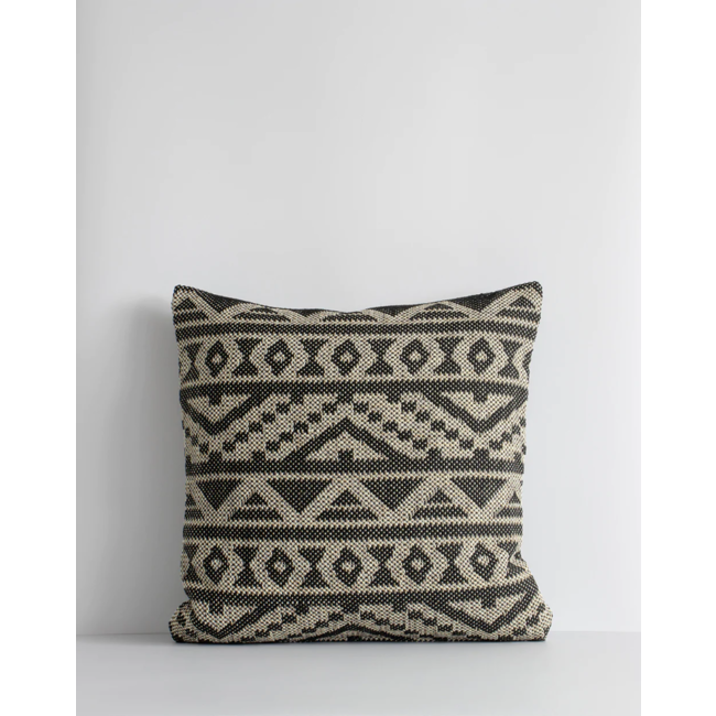 Baya Outdoor Kussen - Sifiso - Black/Taupe