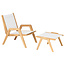 Kate Lazy Lounge Chair - white