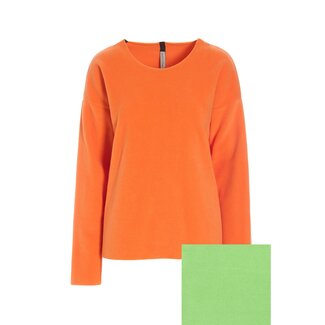 Henriette Steffensen Blouse Round Neck - Juicy Green