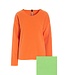 Henriette Steffensen Blouse Round Neck - Juicy Green