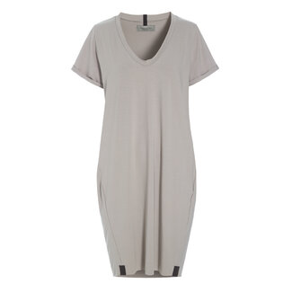 Henriette Steffensen V-Neck Dress - Sand