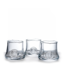 Gommaire Organic Living T-light holder Nelly - Clear Glass