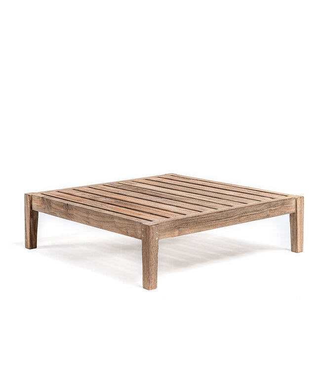 Ottoman Copenhague - teak natural grey