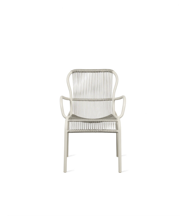 Loop Dining Chair Rope - Dune White