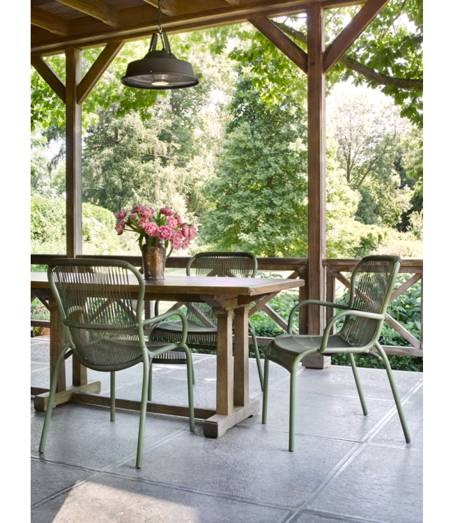 Loop dining chair - fossil grey