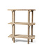 Gommaire Organic Living Rack Rolf Teak Natural Grey