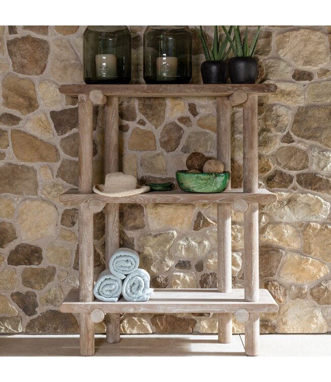 Rack Rolf Teak Natural Grey