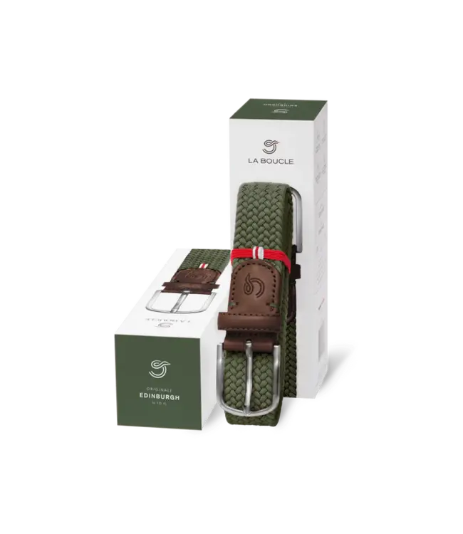 Herenriem Edinburgh - Green - 105 cm