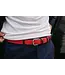 Herenriem Brussels - Red - 105 cm