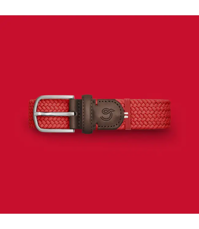 Herenriem Brussels - Red - 115 cm (XXL)