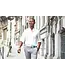 Herenriem Stockholm - White/Blue - 115cm (XXL)