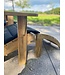 Traditional Teak | Sienna beachchair outdoorkussen - zwart