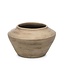 Gommaire Organic Living Pot Hendrik - Terraccota - Grey Patine