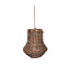 Hanging Lamp Disc - Small - CL Rattan Dark