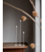 De ronde kandelaar - Small - wit