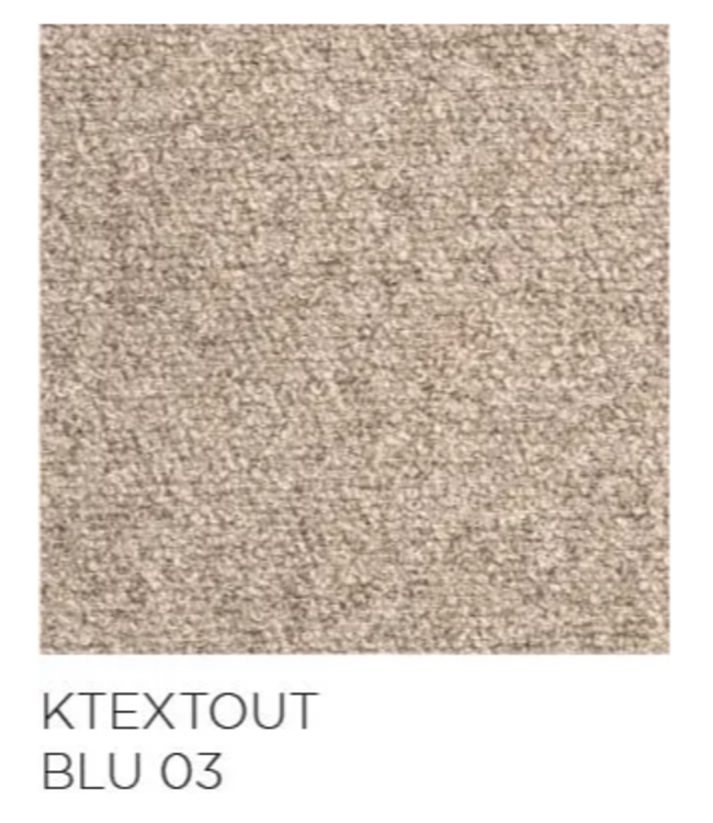 Cushion Seat Carol 1-seater - Textout BLU03