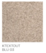Cushion Seat Carol 1-seater - Textout BLU03