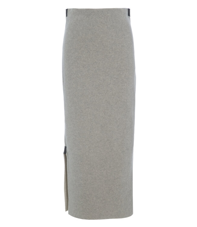 3227 Skirt Long - Sand 805