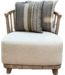 Cushion Seat Carol 1-seater - Textout BLU03