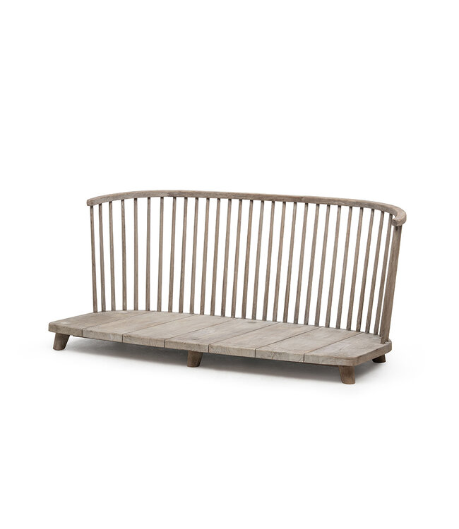 Lounge Carol 2-seater - Teak Natural Grey