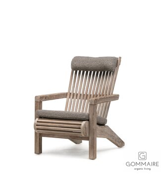 Gommaire Organic Living Cushion Easy Chair Orso - BLU02