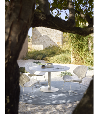 Royal Botania Kussen Ostrea Low Chair - Light Boucle White