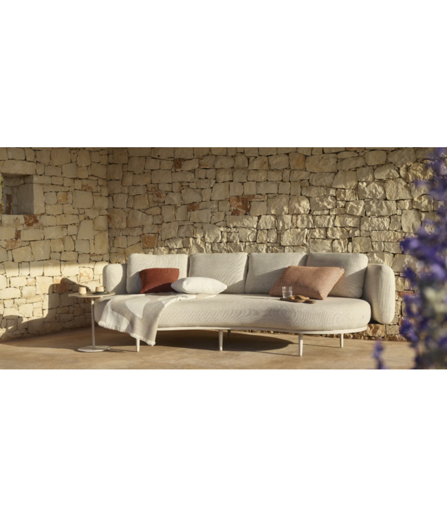 Butler Bijzettafel - Ø40/H50 - Pebble - Keramiek Cemento Luminoso