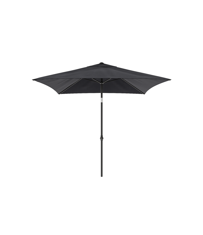 Parasol Malibu - 200x200 cm - Black & Coal