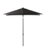 Jardinico Parasol Malibu - 210x150 cm - Black & Coal