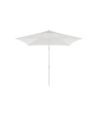 Jardinico Parasol Malibu - 200x200 cm - white & white