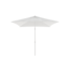 Parasol Malibu - 200x200 cm - white & white