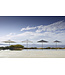 Parasol Malibu - 200x200 cm - Anthracite & Speckle