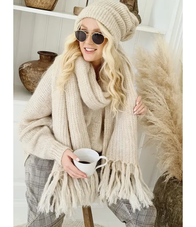 Sjaal Muffy - Beige