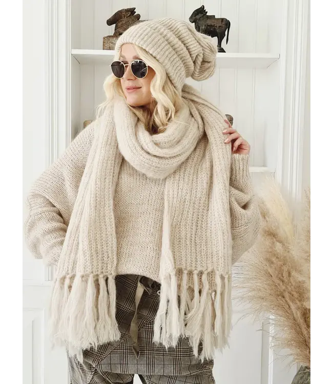 Sjaal Muffy - Beige