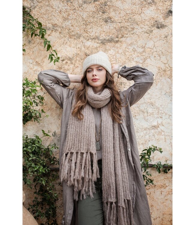 Sjaal Muffy - Taupe
