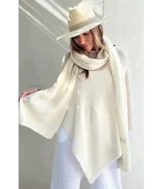 Bypias Bypias - damessjaal Adams - Ivory