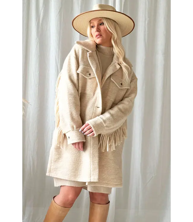 Wollen Jas Aurore - Off White