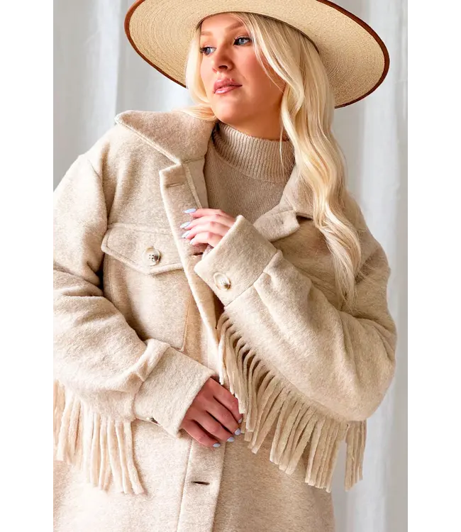 Wollen Jas Aurore - Off White