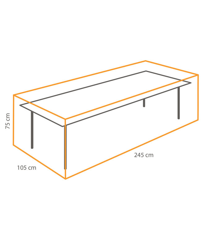 Premium outdoor cover - grey
