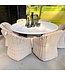 Tafel Model Round Ø 160 cm GREY - showroommodel