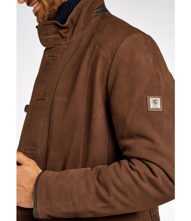 Leren jas Moore - Heren - Walnut