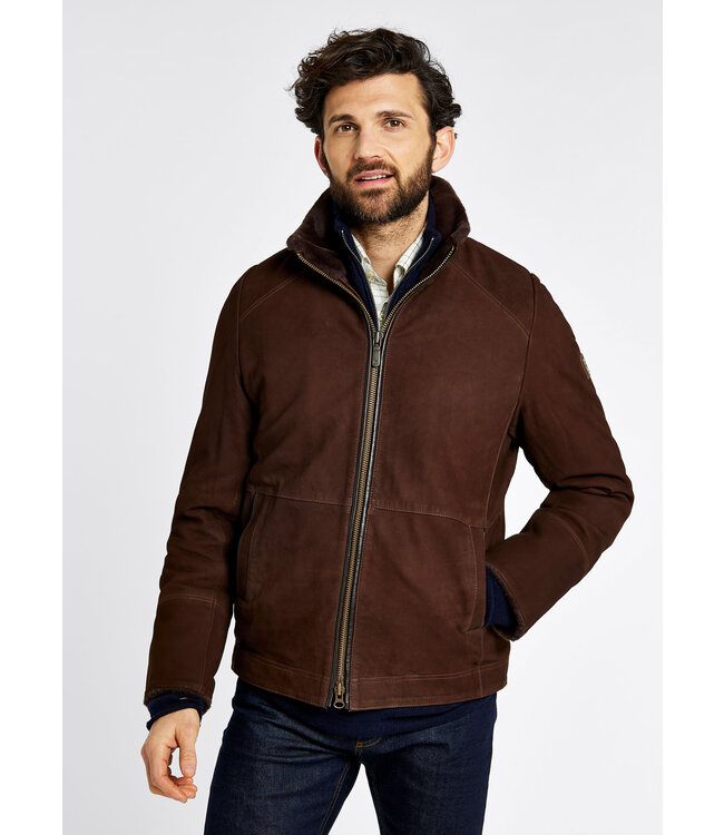 Leren jas Merriman - Heren - Walnut