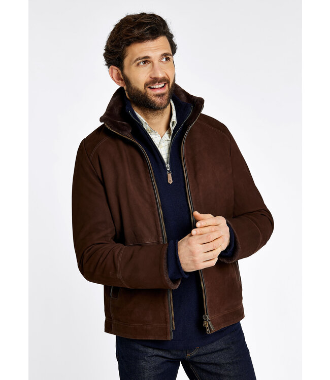 Leren jas Merriman - Heren - Walnut