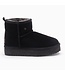 Warmbat Wallaby - Dames Boot - Plateau - Black
