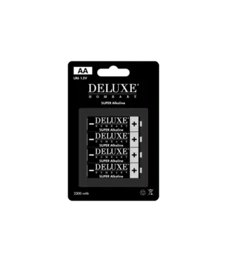 Deluxe Homeart AA-batterijen - Set van 4