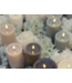 Unique Led kaars - Mocca - div afmetingen