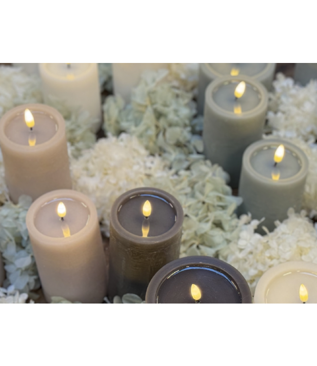 Unique Led kaars - Rose - div afmetingen