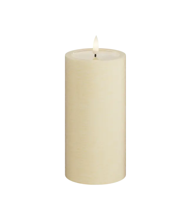 Unique Led kaars - Creme - div afmetingen